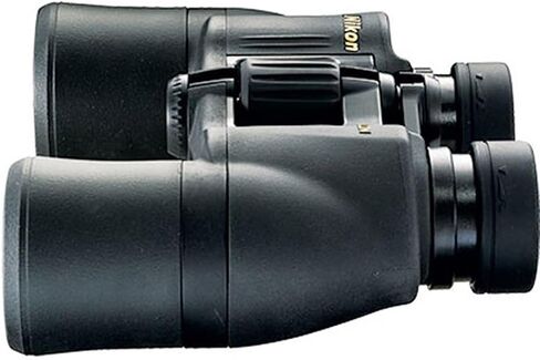 Nikon ACULON A211 10x42 Binocular | Multilayer coating, Porro prism Binocular with turn and slide eyecups, Tripod Adaptable | Official Nikon USA Model | 10x Magnification, 42mm Eco-Glass Objectives, Multi-Coated Optics, BAK4 Porro Prism, Turn-and-Slide Ey in Kuwait