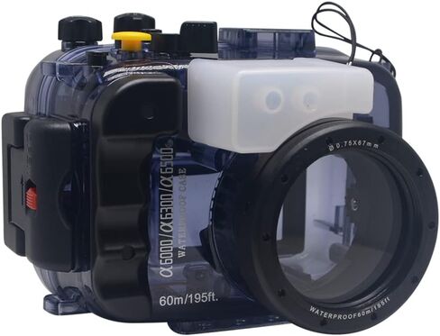 40m/130ft Waterproof Housing Underwater Camera Diving Case Bag for Sony A6000 A6300 A6400 A6500 in Kuwait