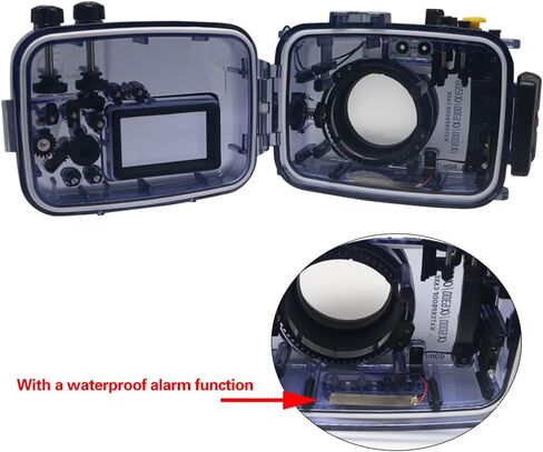 40m/130ft Waterproof Housing Underwater Camera Diving Case Bag for Sony A6000 A6300 A6400 A6500 in Kuwait