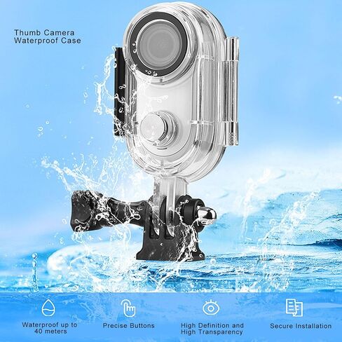 Case for GO 3S, 40M Underwater Protective Dive Housing Case for Go 3S Action Camera Accessories in Kuwait
