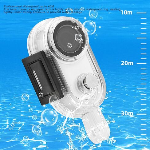 Case for GO 3S, 40M Underwater Protective Dive Housing Case for Go 3S Action Camera Accessories in Kuwait