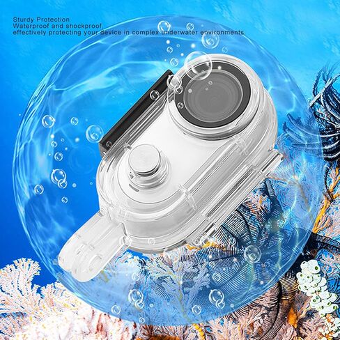 Case for GO 3S, 40M Underwater Protective Dive Housing Case for Go 3S Action Camera Accessories in Kuwait