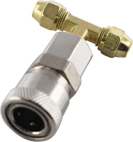 LQ Industrial Metal Tee Fitting Air Intake Valve Connector Power Tool Accessories for Lorries/Trailers Air Piping in Kuwait