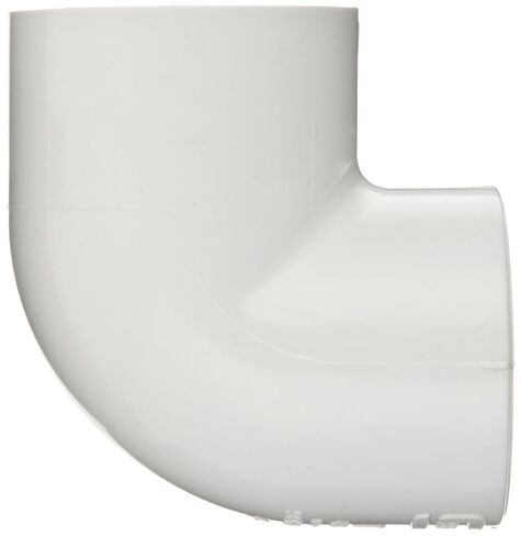 Spears 407 Series PVC Pipe Fitting, 90 Degree Elbow, Schedule 40, White, 1" Socket x NPT Female in Kuwait