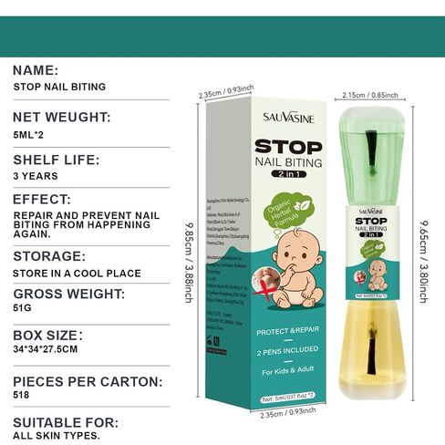 stop nail biting for kids strengthener and growth polish prevention toddler alcohol children aid no bite soap thumb sucking clear baby adults anti finger sucking biters finger in Kuwait