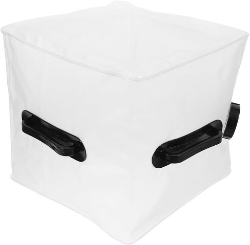 Heavy Duty 20l PVC Pool Sand Weight Bag with Two Handles and Foldable Design, Prevents Floating or Swinging, Easy to Use Pool Ladder Weighting Bag for Stairs and Ladder Anchoring in Kuwait