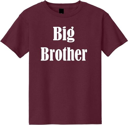Big Brother & Big Sister T-Shirt, Matching Sibling Shirt for Family, Cotton Tee, Toddler to Adult Sizes 2T–4XL in Kuwait