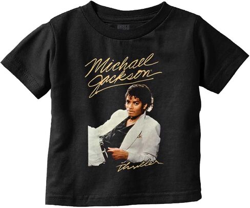 Michael Jackson MJ Thriller Album Toddler Baby Graphic T Shirt in Kuwait