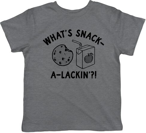 Toddler Whats Snack A Lackin T Shirt Funny Snacktime Treat Tee for Young Kids in Kuwait