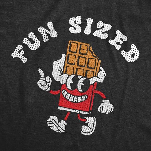 Toddler Funny T Shirts Fun Sized Candy Bar Tee for Young Kids | Funny Kids Shirts, Graphic Apparel for Toddler, Cool Food Apparel, Sarcastic, Super Soft Blend, Childrens Graphic Tees in Kuwait