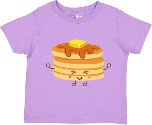 inktastic Stack of Pancakes Toddler T-Shirt in Kuwait