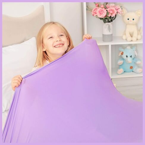 Sensory Compression Blanket | Spandex Bed Sheet for Kids & Adults | Deep Relaxing Feeling, Release Oxytocin | Helps With: SPD, Anxiety, ADHD, Autism and More | Breathable & Stretchable | Full Size in Kuwait