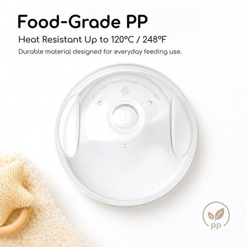 CHUBBIEE Bottle Caps for Classic Comotomo Baby Bottles, 2-Pack | Food-grade PP, concave easy-grip design, leak-resistant and dust protection, BPA-free and top-rack dishwasher safe. in Kuwait