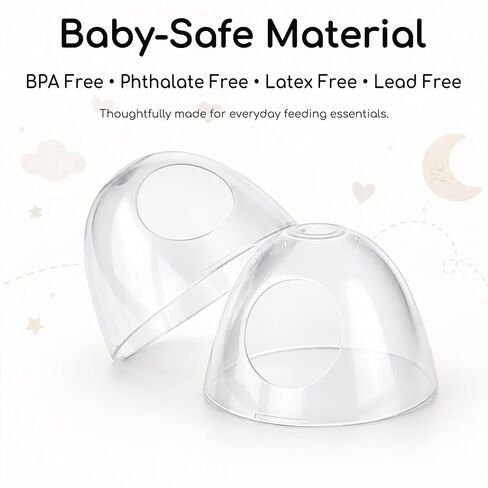 CHUBBIEE Bottle Caps for Classic Comotomo Baby Bottles, 2-Pack | Food-grade PP, concave easy-grip design, leak-resistant and dust protection, BPA-free and top-rack dishwasher safe. in Kuwait