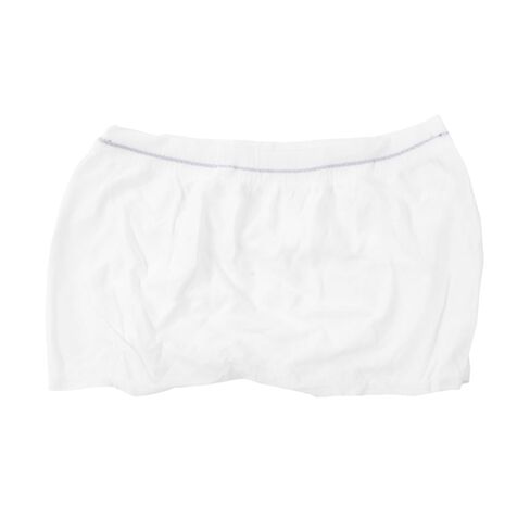 Cardinal Health™ Maternity Knit Underpants, Wings™, Seamless Sides, Gray Purple, 2X-Large/3X-Large, 1 Bag of 2 in Kuwait