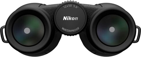 Nikon PROSTAFF P7 12x50 Binoculars Waterproof Fogproof Dielectric Phase Coated Bundle with Harness + Cleaning kit + Floating Strap in Kuwait