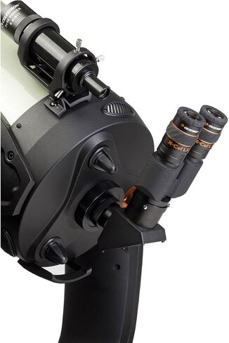 Celestron Stereo Binoviewer for 1.25" Telescope Eyepieces | Comfortable Two-Eye Telescope Viewing, Reduces Eye Fatigue, Accepts 1.25" Eyepieces, Includes Storage Case in Kuwait