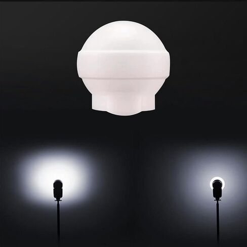 Andoer AK R22 Flash Diffuser Modifier Silicone Collapsible Diffusion Dome 3 Shape Soft Light Control 12 x 12 x 8.5 cm for V1 Round Head Portrait Wedding Product in Kuwait