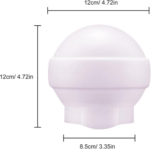 Andoer AK R22 Flash Diffuser Modifier Silicone Collapsible Diffusion Dome 3 Shape Soft Light Control 12 x 12 x 8.5 cm for V1 Round Head Portrait Wedding Product in Kuwait