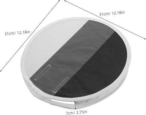 Angoily Portable Round Softbox Diffuser Cloth for Camera and Speedlight with Balanced Lighting, 12in Flash Modifier for Outdoor Photography and Studio Use in Kuwait