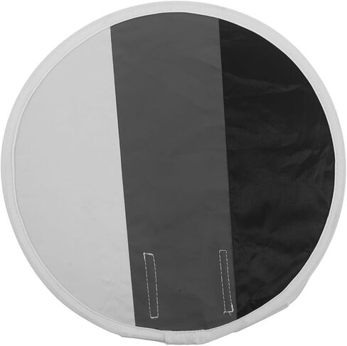 COHEALI 12in On-Camera Flash Softbox Diffuser with White, Grey, and Black Cloth Covers, Lightweight and Universally Compatible Light Modifier for Speedlight and Camera, for Portrait in Kuwait