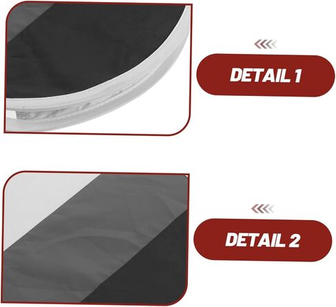 COHEALI 12in On-Camera Flash Softbox Diffuser with White, Grey, and Black Cloth Covers, Lightweight and Universally Compatible Light Modifier for Speedlight and Camera, for Portrait in Kuwait