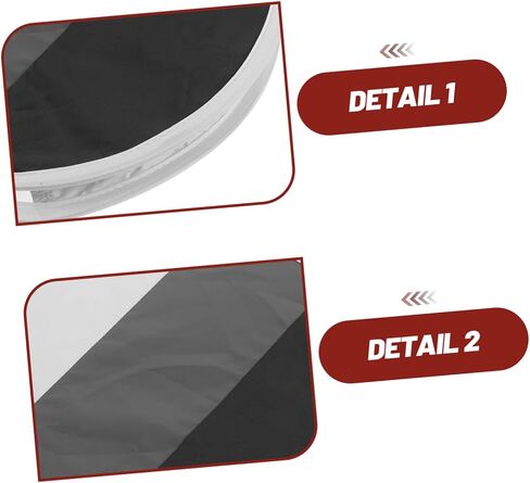 UKCOCO Flash Diffuser Light Softbox 12in Speedlight Accessory with Grey White Black Cloth Cover for Balanced Lighting and Color Accuracy, for Outdoor and Studio Photography in Kuwait