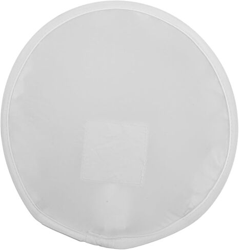 Kisangel Portable Round Softbox Diffuser Fabric for Speedlight with White, Grey, and Black Cloth Cover, Providing Balanced Lighting and Universal Compatibility for Portrait and Outdoor in Kuwait