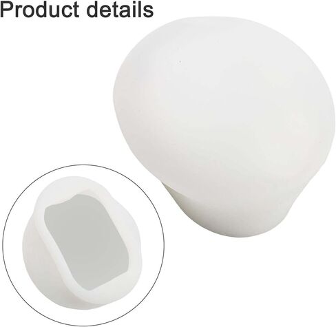 Silicone for Soft Light Shade Cover Camera Speedlite Flash, White Diffuser Modifier for Most Flash Units, 4.72x2.76 Inch in Kuwait