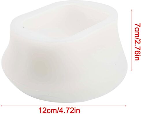Silicone for Soft Light Shade Cover Camera Speedlite Flash, White Diffuser Modifier for Most Flash Units, 4.72x2.76 Inch in Kuwait
