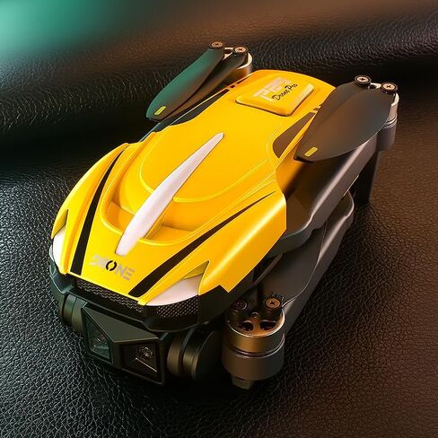 Drone with Camera 1080P HD, Brushless motor FPV Foldable Drone for Adults ，One-Key Take Off/Landing, Intelligent obstacle avoidance，360° Flips, Headless Mode，Optical Flow Positioning in Kuwait