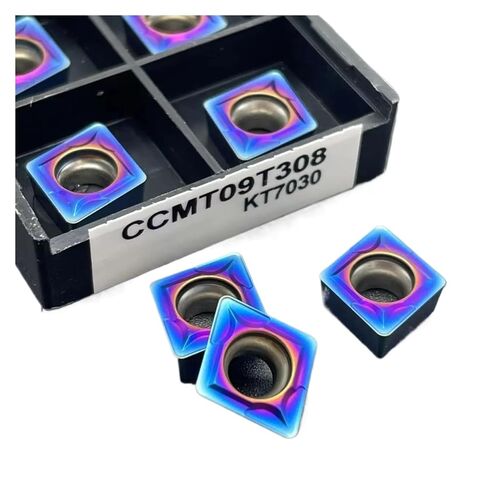 High Toughness Turning Blade Machine Accessories 10PCS CCMT09T304 CCMT09T308 KT7030 Hard Alloy Tool External Turning Applies to Stainless Steel(CCMT09T308 KT7030) in Kuwait