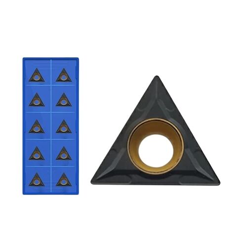 Indexable Lathe Carbide Insert 10PCS TCMT16T304 Hard Alloy Turning Tools Lathe Cutter Blade Plate Applies to Stainless Steel in Kuwait