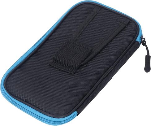 Zunate Camera Lens Filter Pouch, Multipurpose Large Capacity Shock Filter Carry Case for 30–82mm Filters, Memory Card, Lens Cloth, Cable – with Hook and Loop Strap in Kuwait