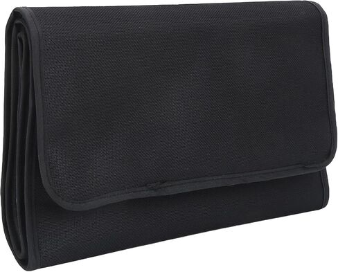 Collapsible Camera Lens Filter Wallet Compact Travel Case for P Series Filters 10 Black Nylon Storage Bag for Photographers in Kuwait