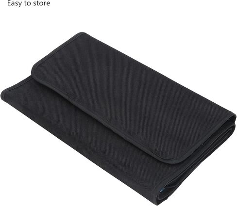 Collapsible Camera Lens Filter Wallet Compact Travel Case for P Series Filters 10 Black Nylon Storage Bag for Photographers in Kuwait