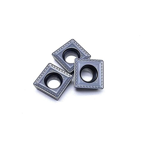 Indexable Lathe Carbide Insert 10PCS SPMT120408-PM YBG302 Hard Alloy External Turning Tool Thread Cutting Lathe in Kuwait