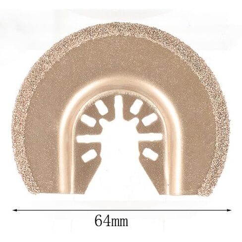 3Pcs Carbide Oscillating Multi Tool Saw Blade Set, Grout Remover for Tile Marble Cement Joint Cutting in Kuwait