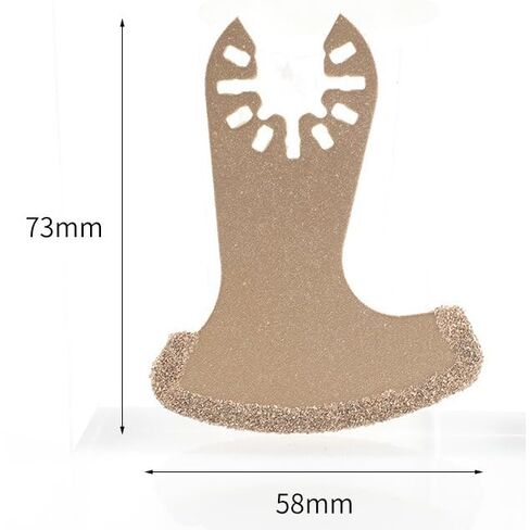 3Pcs Carbide Oscillating Multi Tool Saw Blade Set, Grout Remover for Tile Marble Cement Joint Cutting in Kuwait