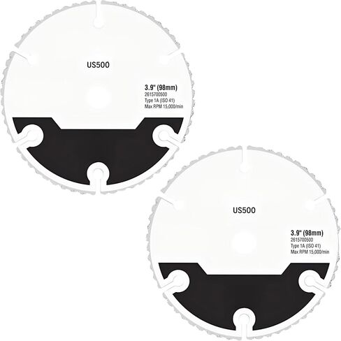 US500-01-2PK Power Tool 4" Cutting Wheels - for Dremel 4000 400 398 395 300 285 275 200 100 8200 800 780 8220 Rotary Tool Replacement Cutting Saw Blade in Kuwait
