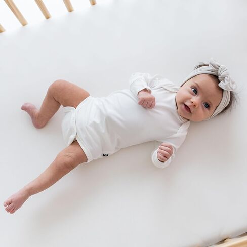 KYTE BABY Rayon Made From Bamboo Bow, (6-12 Months, Oat) in Kuwait