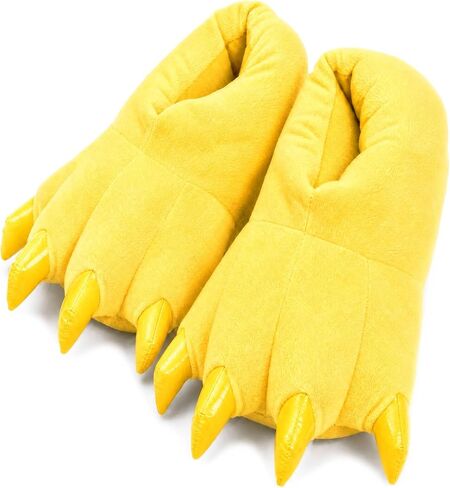 acdiac Unisex Soft Monster Claw Slippers Fun Dino Slippers Animal Paw Shoes For Men Women Boy Girl With Home Halloween Party Cosply Costume Footwear in Saudi Arabia