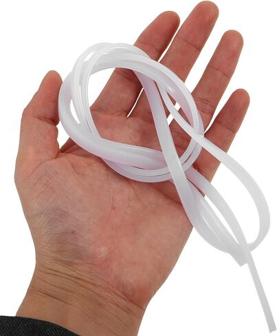 ERINGOGO PVC LED Tape Cover with Modern Appearance and Protection Flexible LED Strip Channel Diffuser for Party and Bedrooms Simple White Soft Silicone Housing in Kuwait