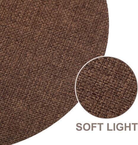 2pcs round Light Diffuser Cover for Table Lamp and Lighting Fixtures, Pvc Material with Sturdy Construction, Universal Compatibility, Anti-glare Lamp Shade Diffuser for Bedroom in Kuwait