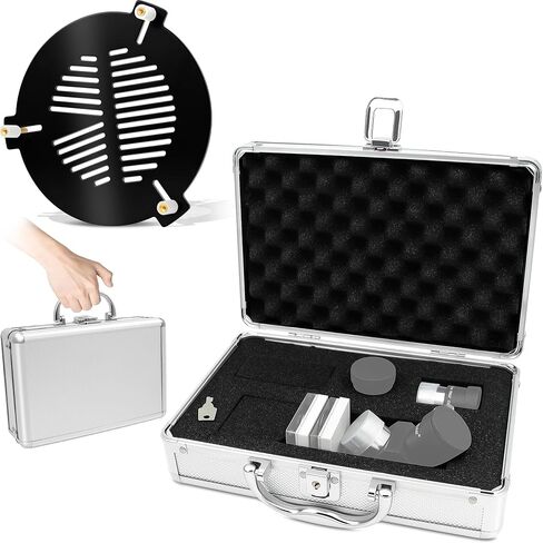Alstar Bahtinov Mask Focusing Mask FM80mm - Bundle with - Telescope Eyepiece & Filter Accessory Case in Kuwait