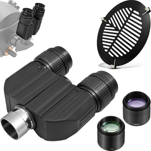 Alstar Bahtinov Mask Focusing Mask FM180mm - Bundle with - Stereo Binocular Viewer in Kuwait