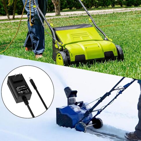 Charger for Snow Joe & Sun Joe 24v Lithium Ion Battery,Compatible with iBAT24,24VBAT,24VBAT-LTE,24VBAT-LT, 24VBAT,24VBAT-XR Series Battery Power Adapter Cord in Kuwait