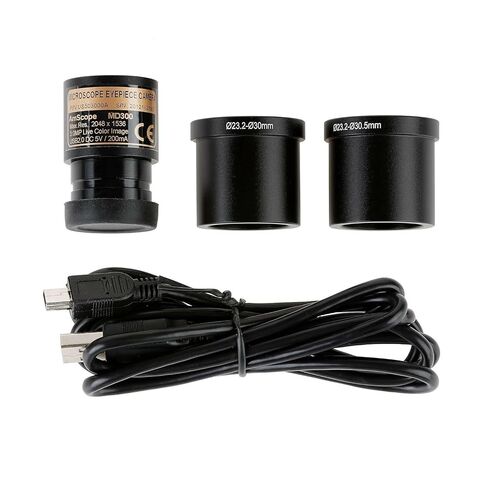 AmScope - 3MP USB 2.0 Color CMOS Digital Eyepiece Microscope Camera - MD300A in Kuwait