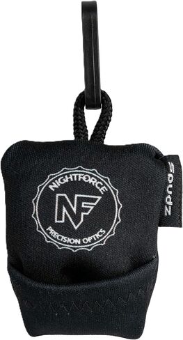 Nightforce Fob Microfiber Lens Cleaning Cloth | Attached to Protective Neoprene Pocket, Plastic Attachement Clip, Premium Grade Fabric (A133) in Kuwait