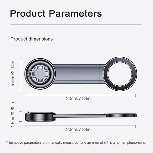 Flexible Magnetic Car Phone Holder for BMW XM 2023–2026, Dashboard Car Phone Holder Car Mount Bendable for All Smartphones in Kuwait